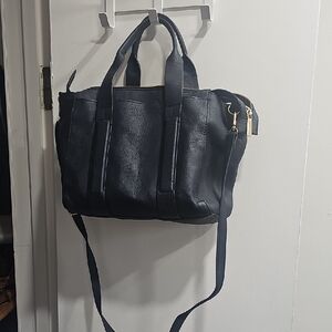 a new day Midnight Blue Satchel
